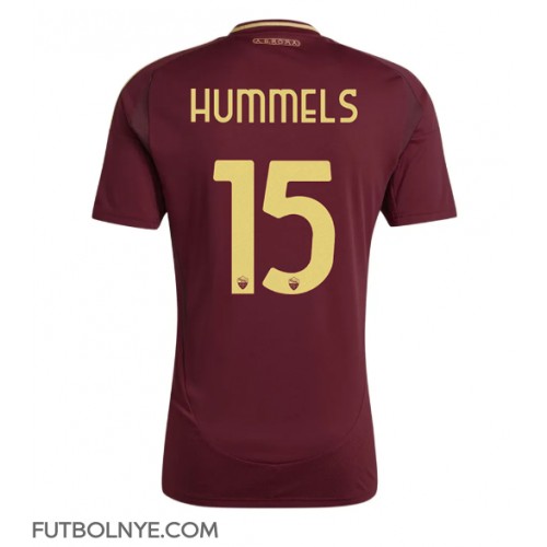 Camiseta AS Roma Mats Hummels #15 Primera Equipación 2024-25 manga corta